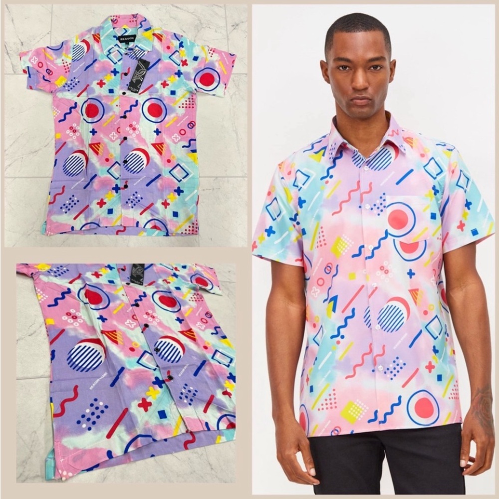 Reason button up shirt